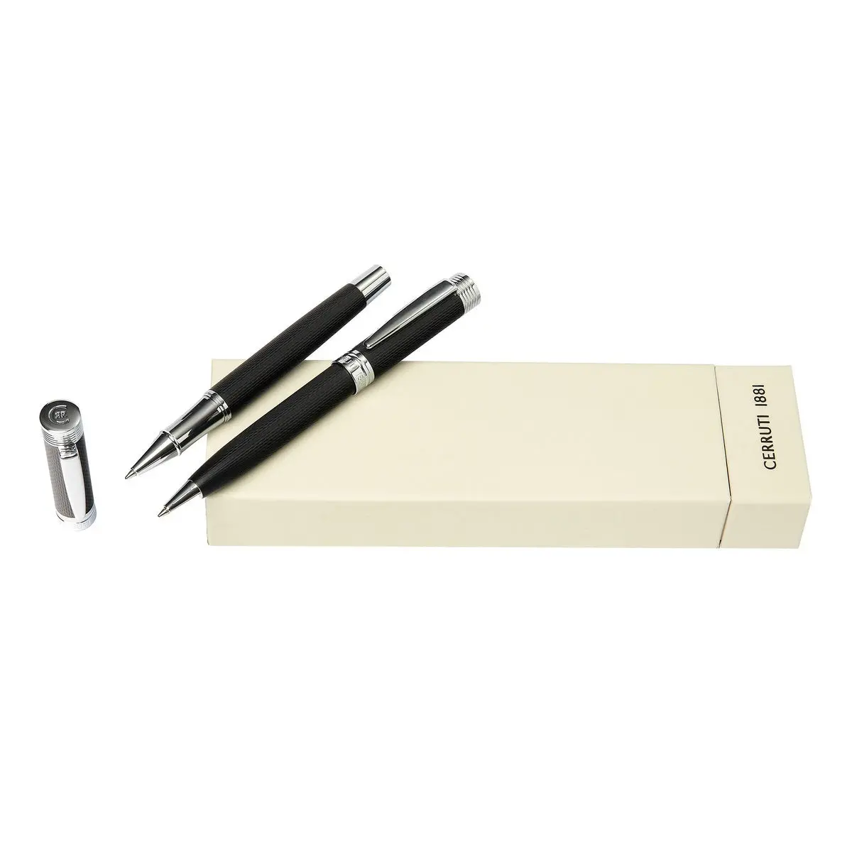 Cerruti 1881, Stifte-Set, Zoom Diamond, Black 1
