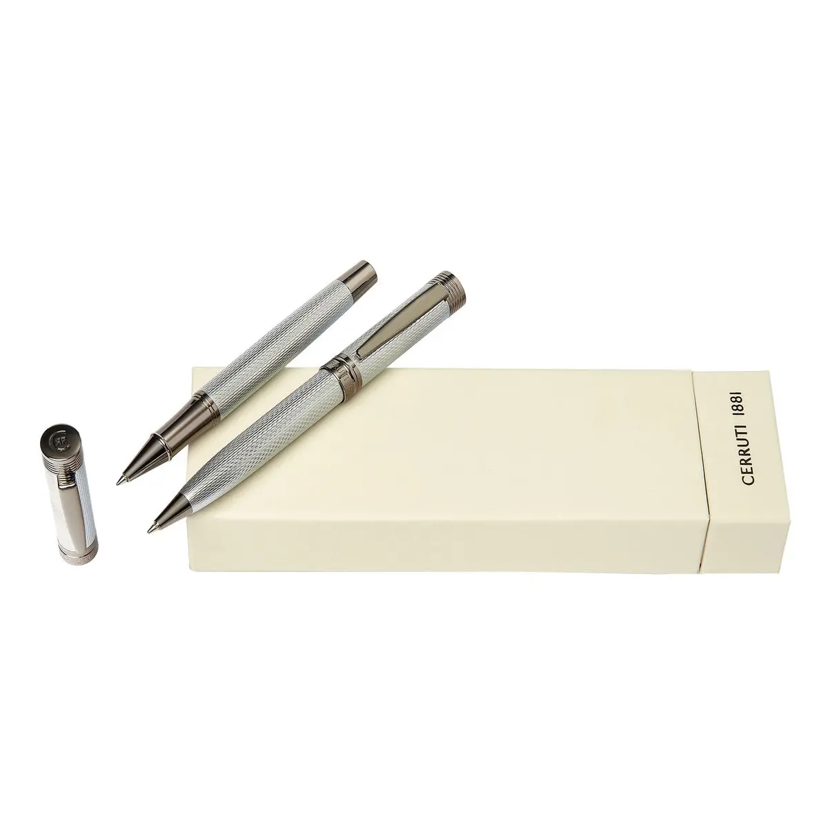 Cerruti 1881, Stifte-Set, Zoom Diamond, Chrome 1