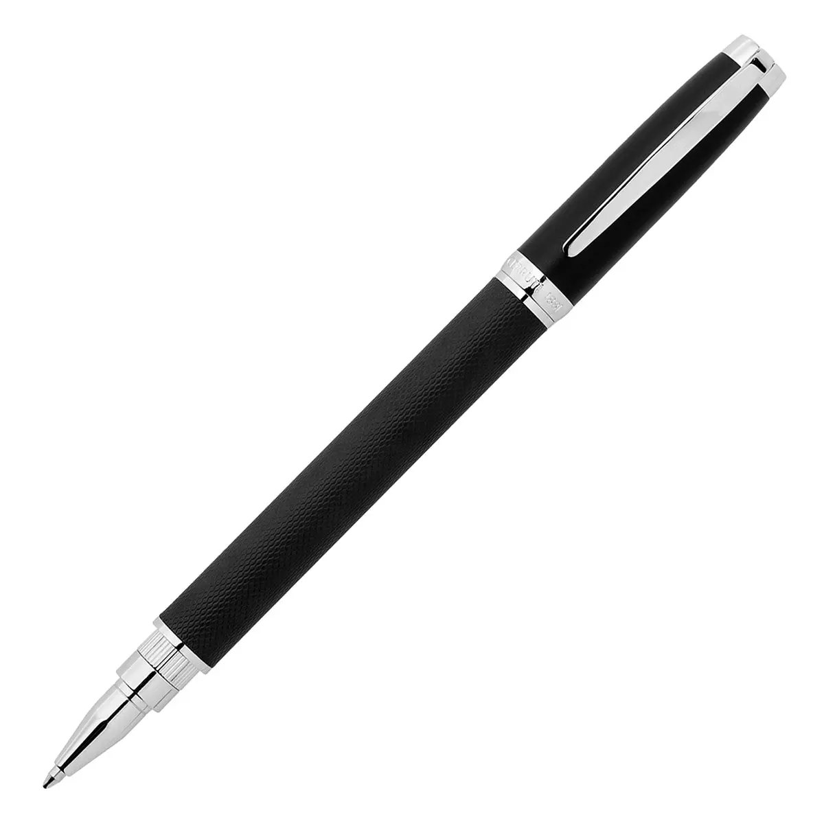 Cerruti 1881, Tintenroller Myth, Schwarz/Chrom 1