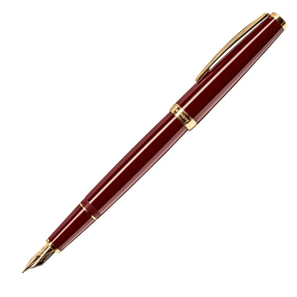 Cleo Skribent, Füller Classic Gold, Dunkelrot 1