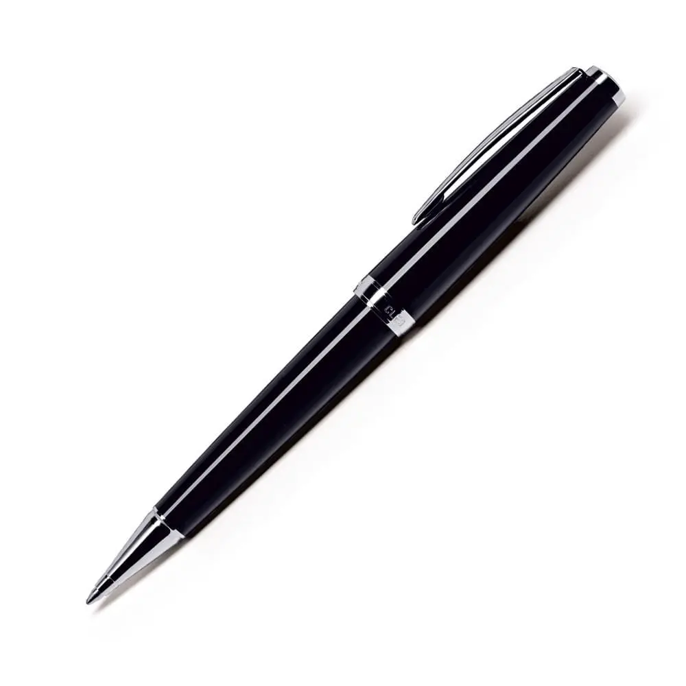 Cleo Skribent, Kugelschreiber Classic Palladium, Schwarz 1