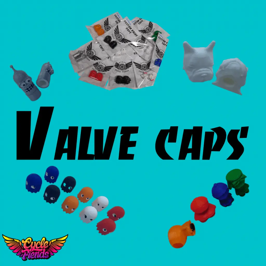 Cyclefiends 3D Printed Rad Valve Caps: Assorted 1