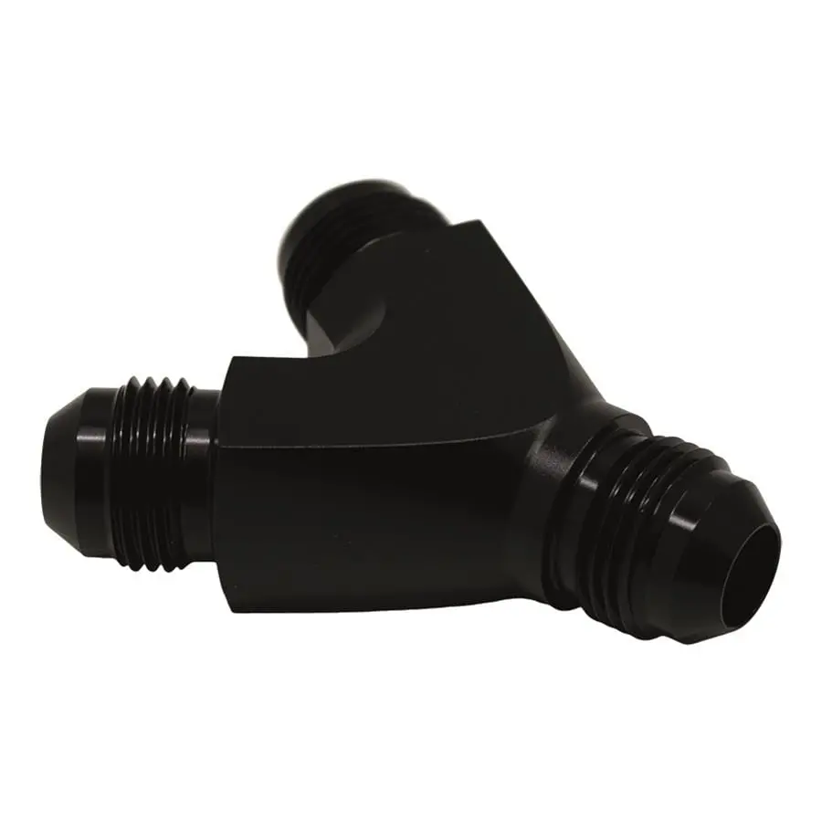 Deatschwerks High-Flow Y-Fitting For Fuel System Upgrades (6-02-0706-B) 1