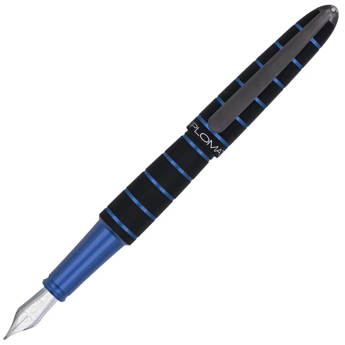 Diplomat, Füller Elox, Schwarz-Blau 1