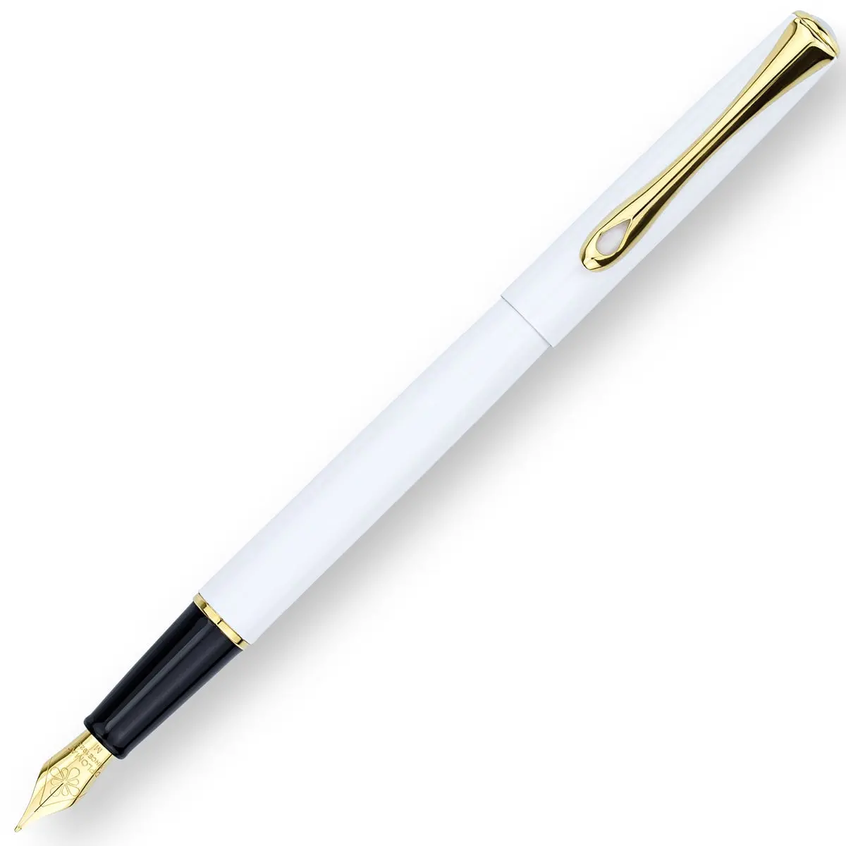 Diplomat, Füller Traveller, Snowwhite Gold 1