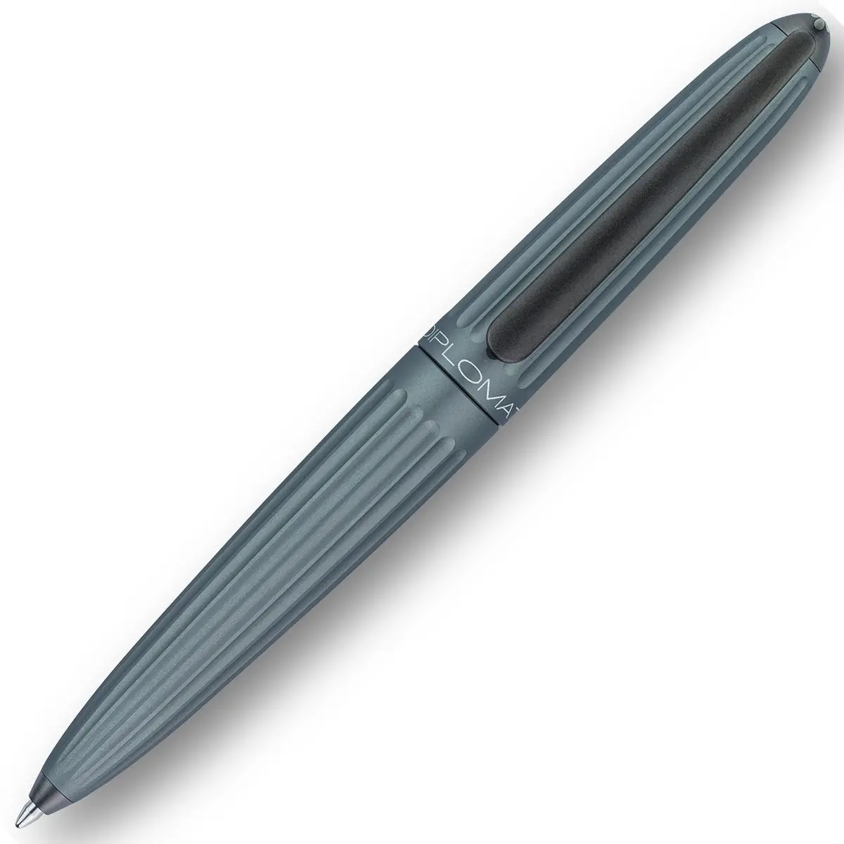 Diplomat, Kugelschreiber Aero, Easyflow Mine, Grau 1