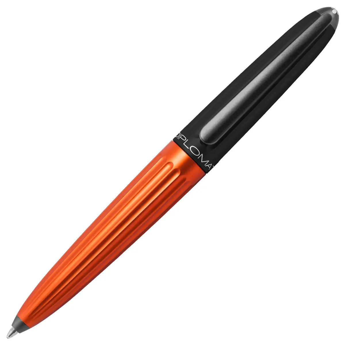 Diplomat, Kugelschreiber Aero, Easyflow Mine, Orange-Schwarz 1