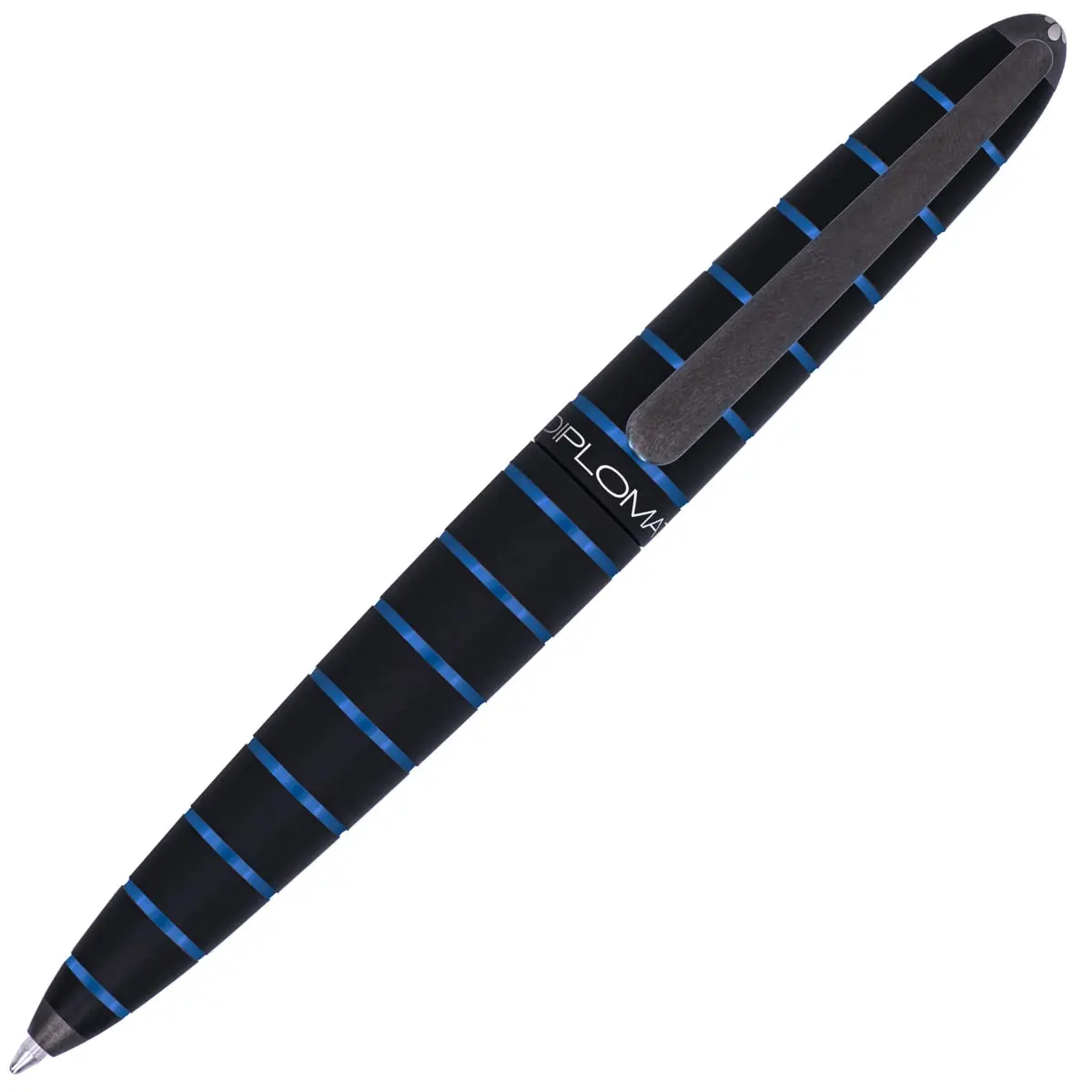 Diplomat, Kugelschreiber Elox, Ring Design Easyflow Mine, Schwarz-Blau 1