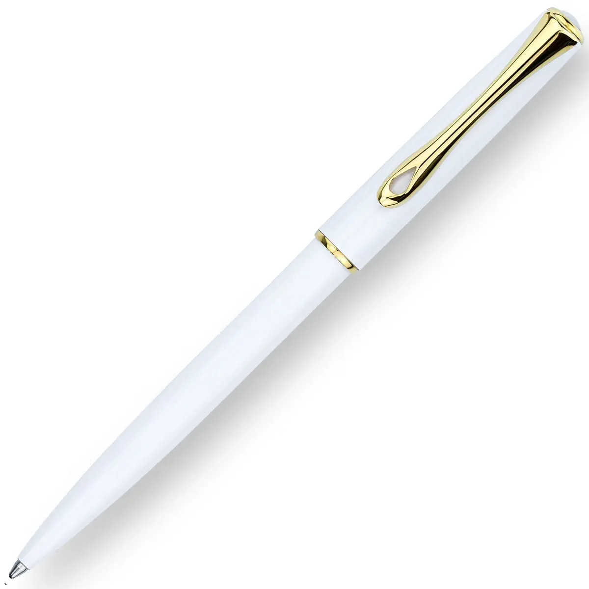 Diplomat, Kugelschreiber Traveller, Easyflow Mine, Snowwhite Gold 1