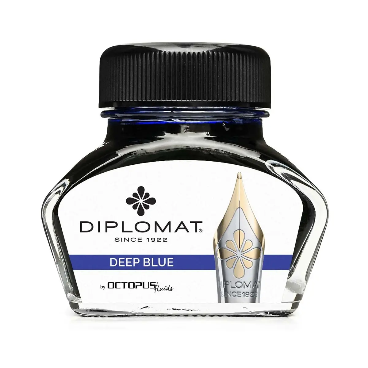 Diplomat, Tintenglas Octupus Ink, 30Ml, Ultramarinblau 1