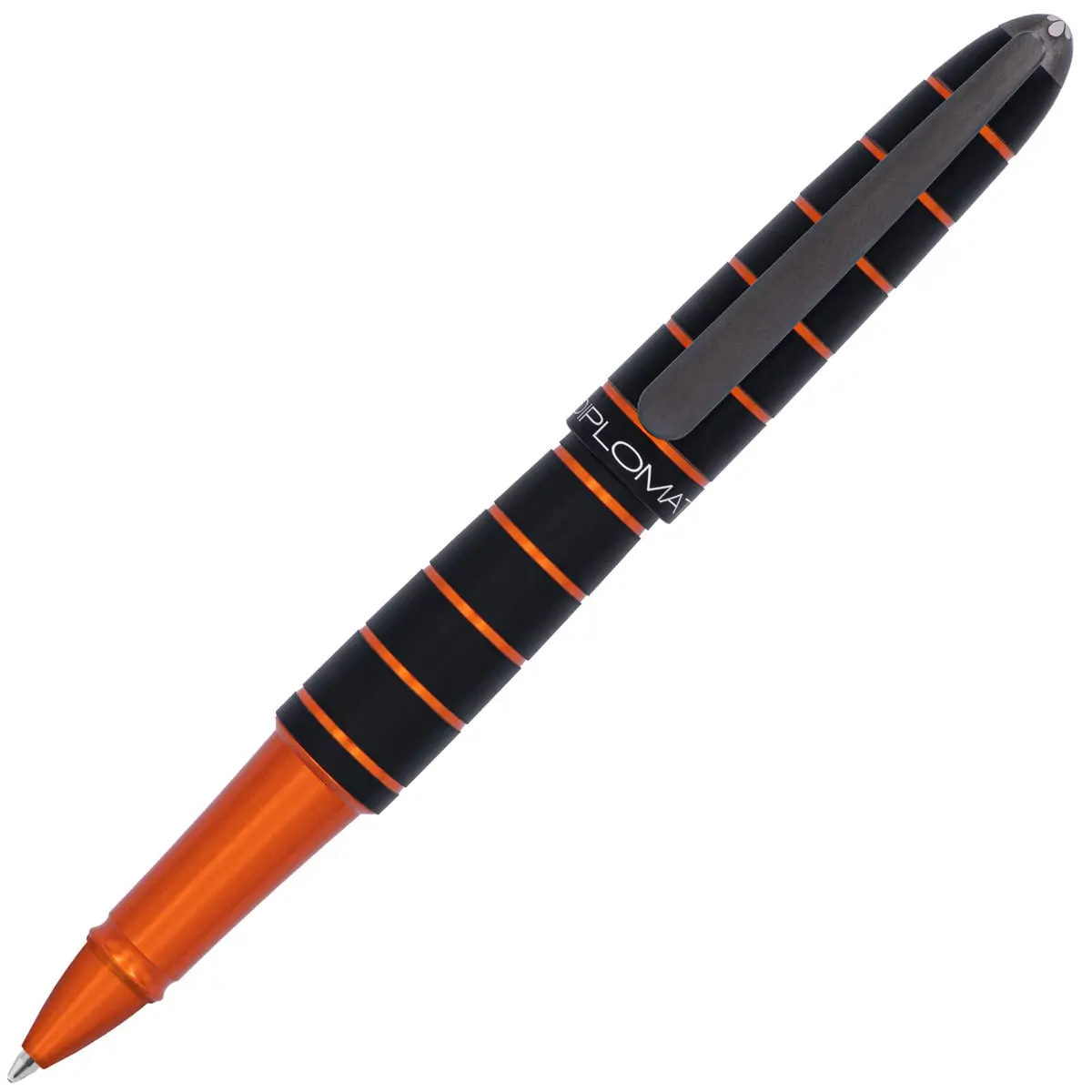 Diplomat, Tintenroller Elox, Ring Design, Schwarz-Orange 1