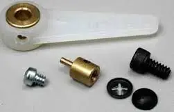 Du-Bro 1-1/4" Nylon Steering Arm Assembly (Qty/Pkg: 1 ) 1