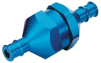 Du-Bro Products Inc. In-Line Fuel Filter W/ Plug (Blue) 1