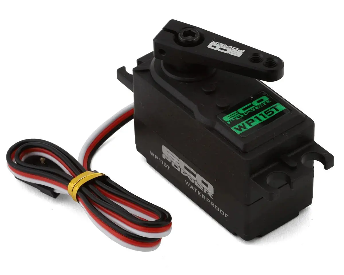 Ecopower Wp115t Low Profile Waterproof High Torque Metal Gear Servo For 1/10 2Wd 1
