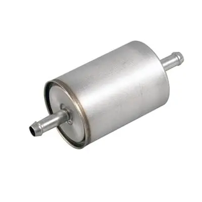 Edelbrock High-Flow Inline Fuel Filter – Stainless Steel Construction (3596) 1