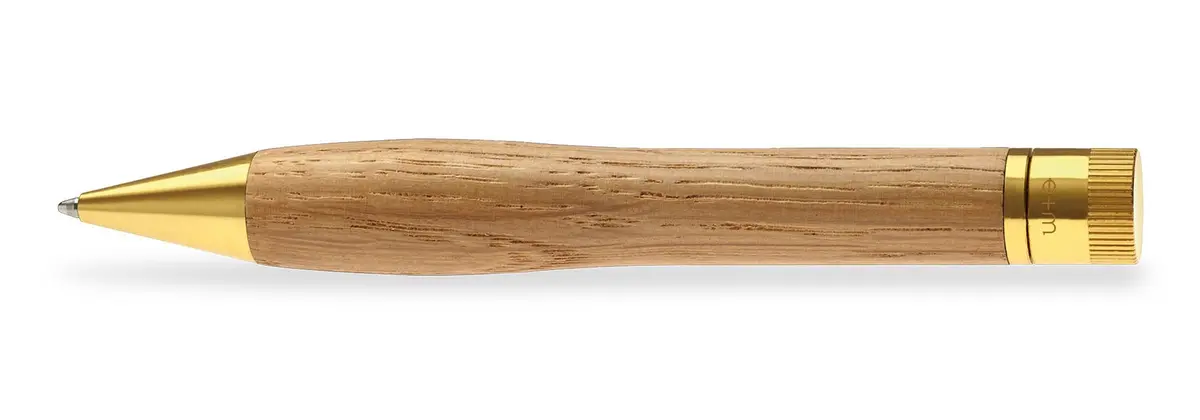 E+M Holzprodukte Gmbh Kugelschreiber Bow Natur 1