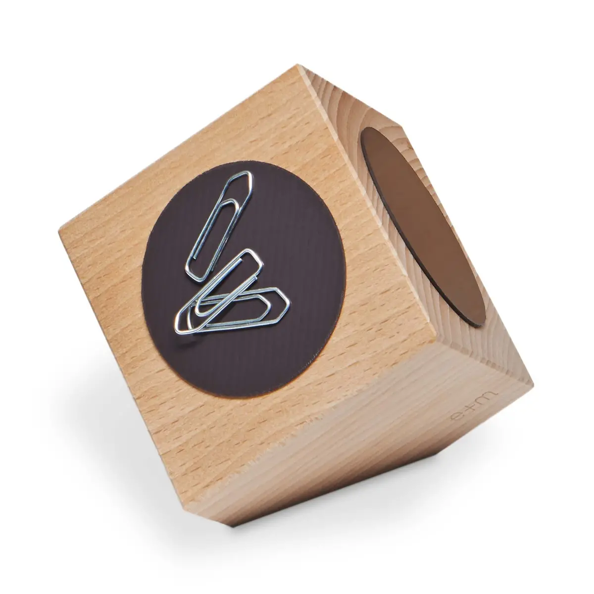 E+M Holzprodukte Gmbh Büro-Accessoires Cube Pin Natur 1
