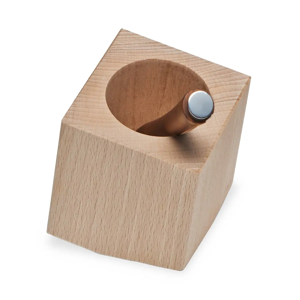 E+M Holzprodukte Gmbh Büro-Accessoires Cube Pot Natur 1