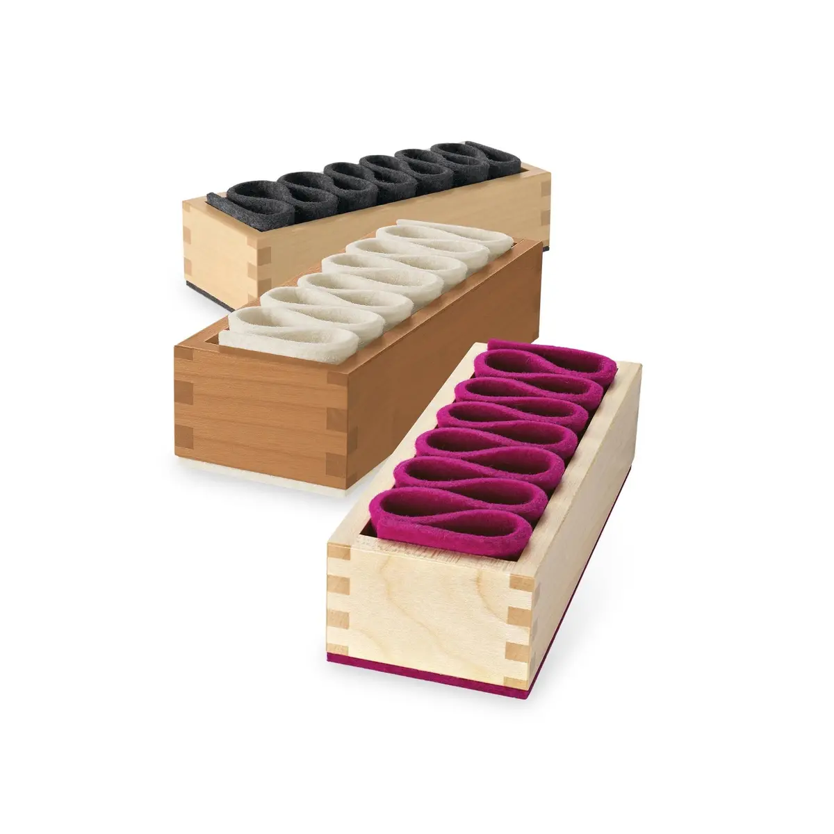 E+M Holzprodukte Gmbh Büro-Accessoires Felt-Q Pink 1