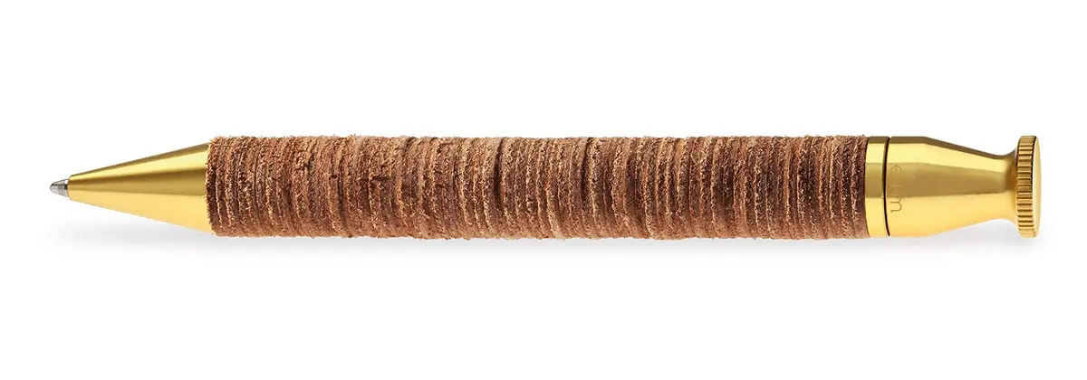 E+M Holzprodukte Gmbh Kugelschreiber King Cuio Cognac 1