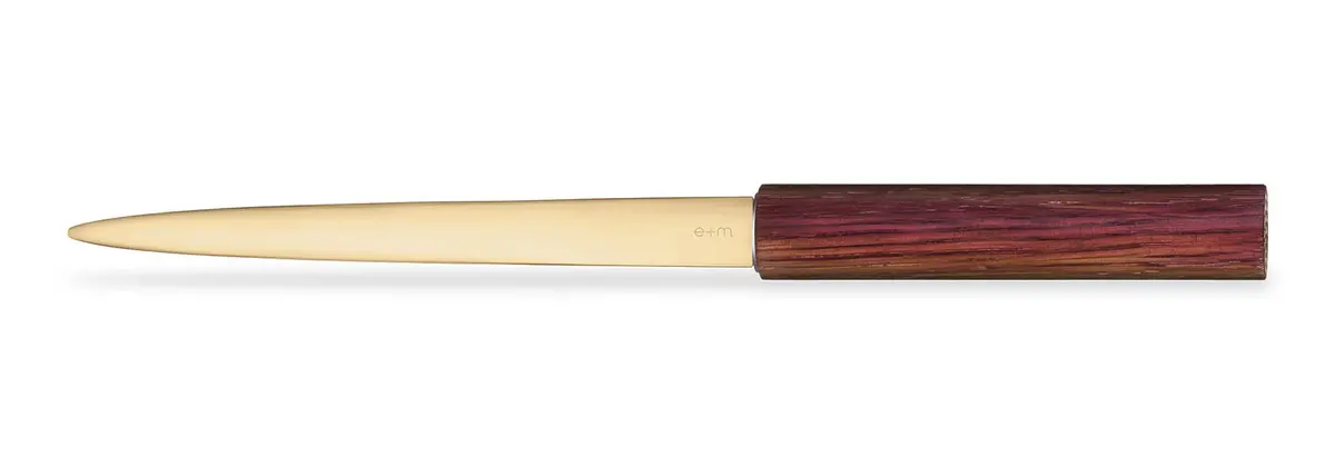 E+M Holzprodukte Gmbh Brieföffner Messenger Natur 1