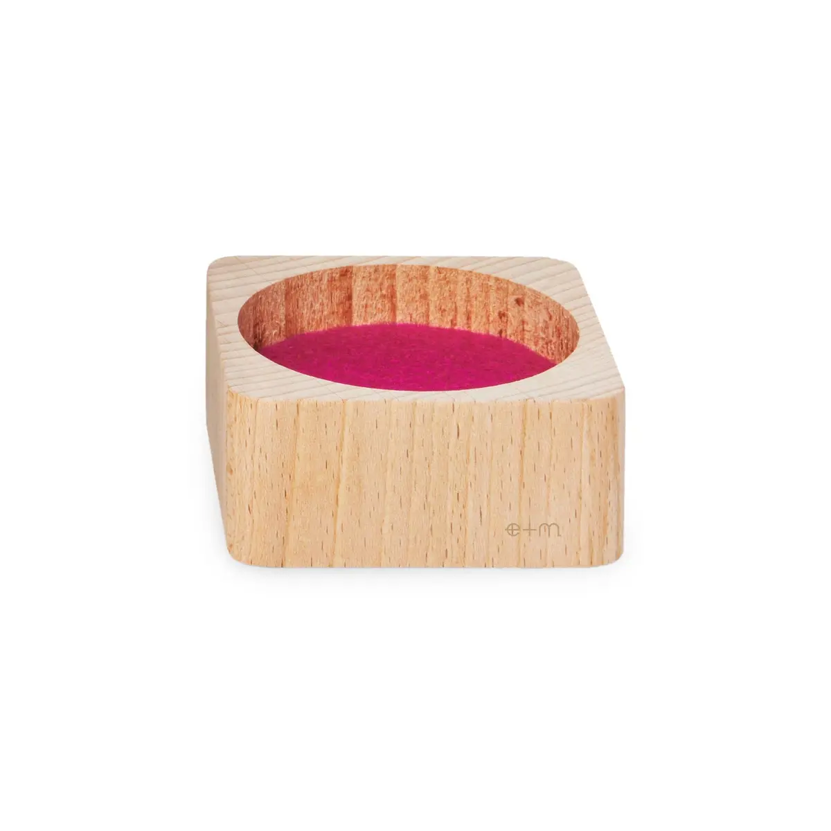 E+M Holzprodukte Gmbh Büro-Accessoires Office Rock S Pink 1