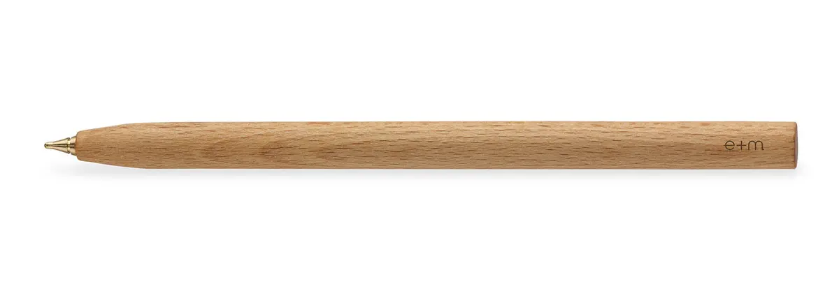 E+M Holzprodukte Gmbh Kugelschreiber Origin Natur 1