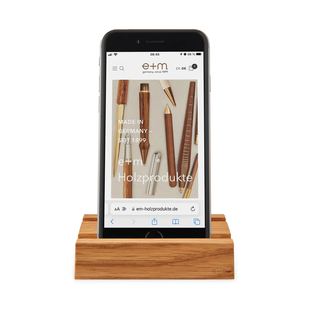 E+M Holzprodukte Gmbh Büro-Accessoires Phone Board Natur 1