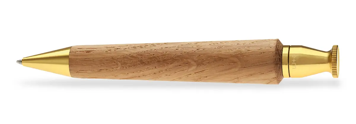 E+M Holzprodukte Gmbh Kugelschreiber Queen Natur 1