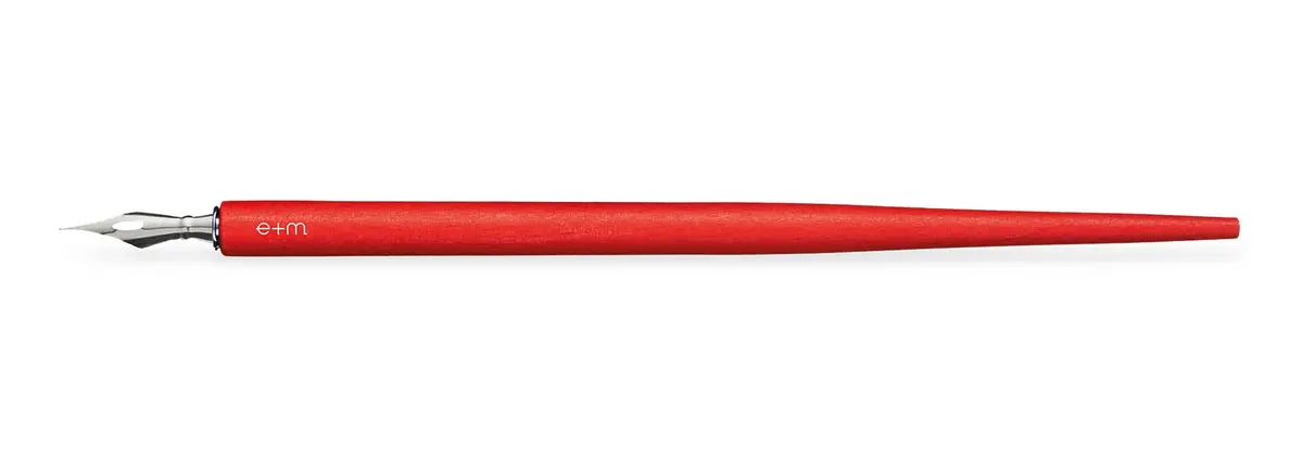 E+M Holzprodukte Gmbh Federhalter & Federn Sagittarius Colour Rot 1