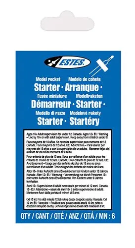 Estes Rockets Startech Starter Fuses (6 Pk) 1