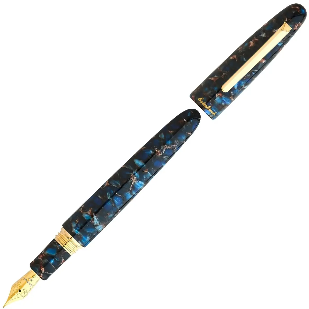 Esterbrook, Füller Estie, Gold Oversize, Nouveau Blue 1
