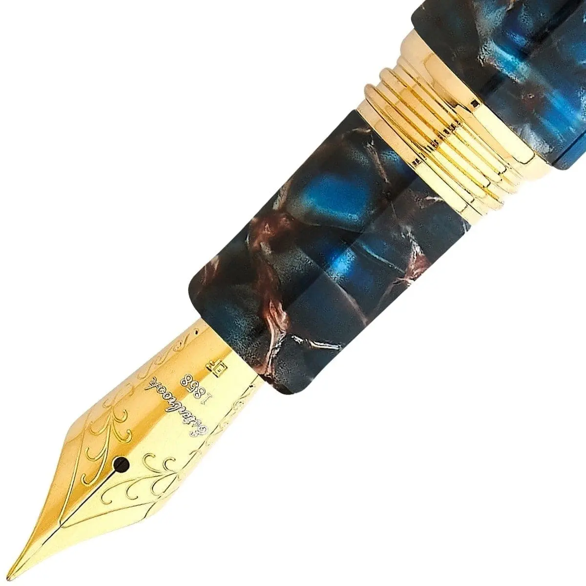 Esterbrook, Füller Estie, Gold Oversize, Nouveau Blue 2