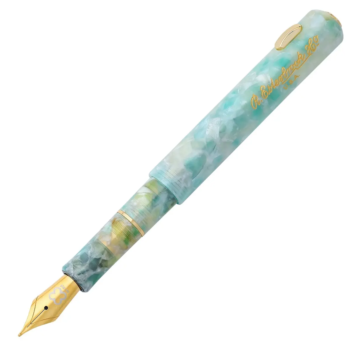 Esterbrook Füller Niblet Gold, Jowo #6 Feder, Sea Glass 1