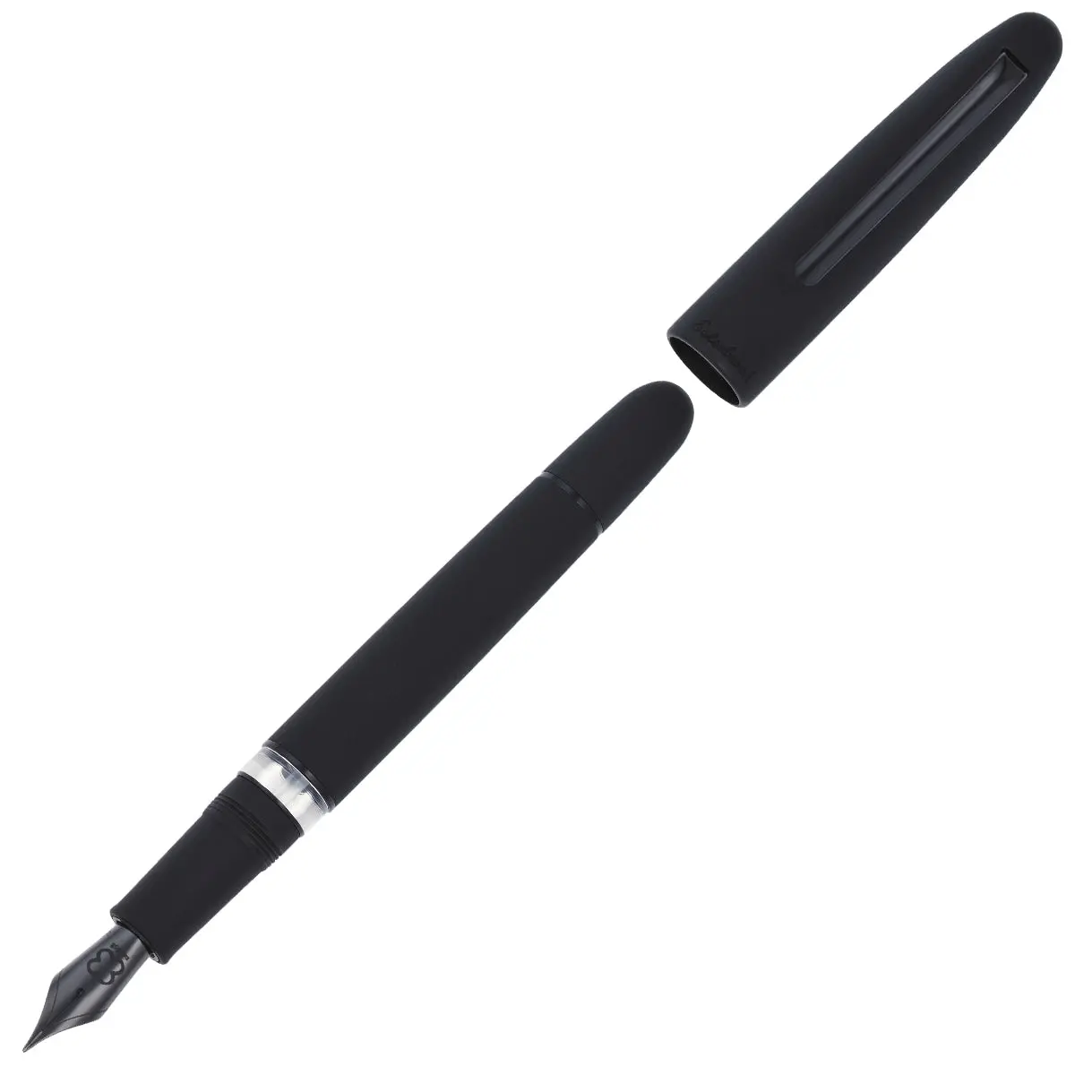 Esterbrook Estie Raven, Kolben-/ Patronenfüller, Schwarz-Matt 1