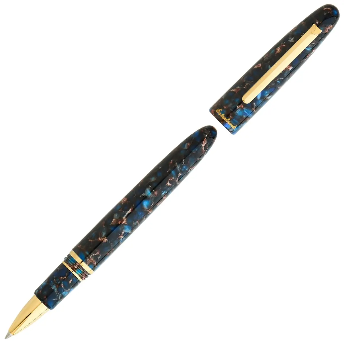Esterbrook, Tintenroller Estie, Gold, Nouveau Blue 1