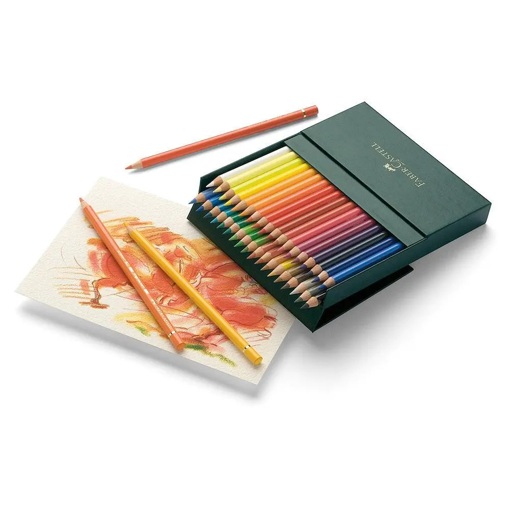 Faber-Castell, Buntstift Polychromos, 36 Stifte Atelierbox 1