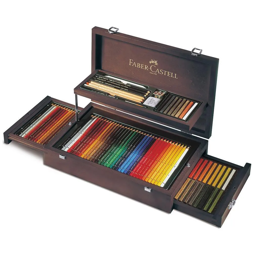 Faber-Castell, Buntstift Art & Graphic, Collection Holzkoffer 1