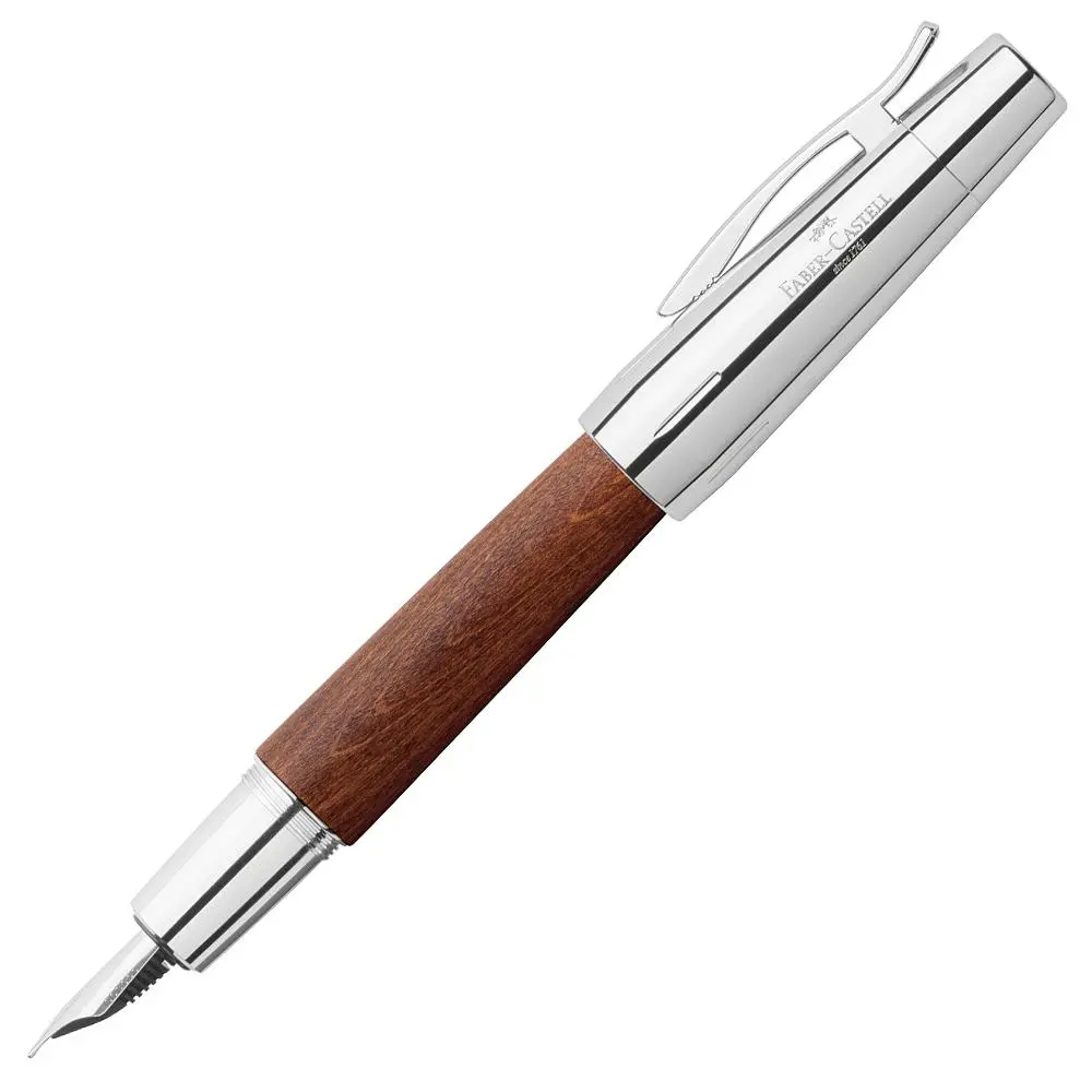 Faber-Castell, E-Motion Füller, Holzschaft, Birnbaum 1