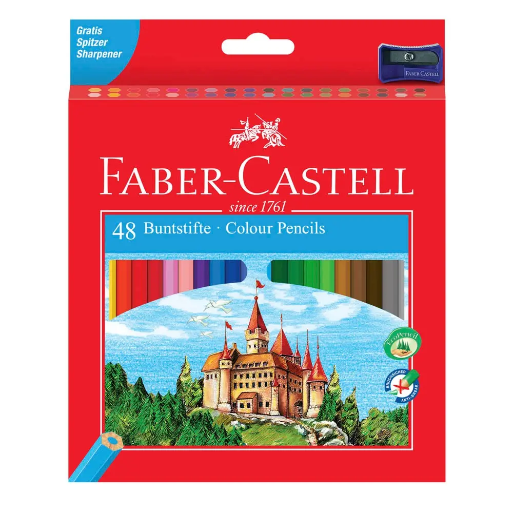 Faber-Castell, Classic Colour Buntstift Set, 48-Teilig 1