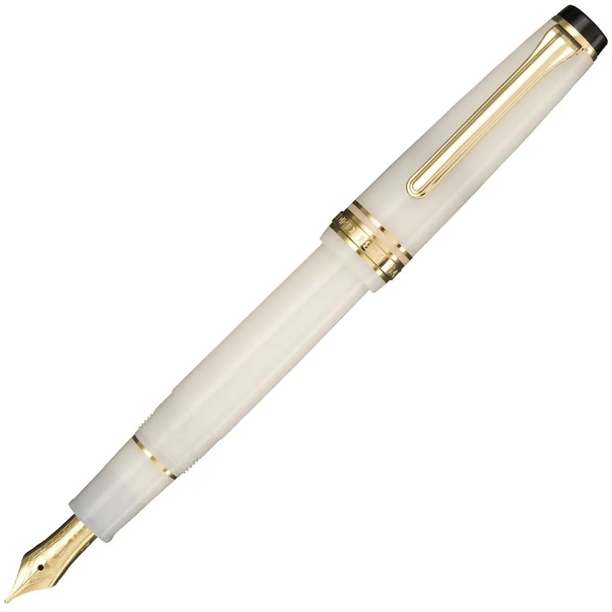 Sailor, Füller Pro Gear Slim, Gold Special Ed. 14K Feder, Ivory Lamé 1