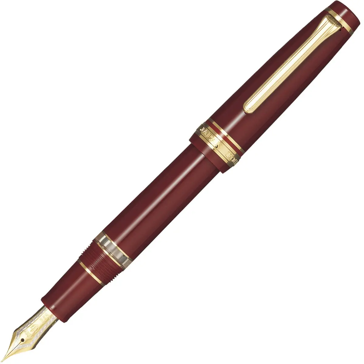 Sailor, Füller Pro Gear Realo, Gold, 21K Feder, Maroon 1