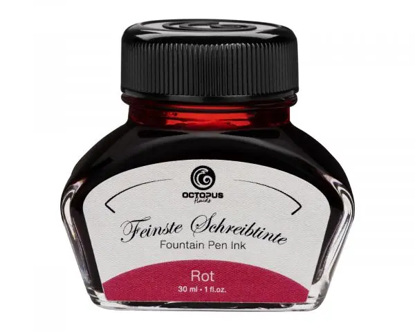 Octopus Fluids Füllhaltertinte Classic Schreibtinten Rot 1