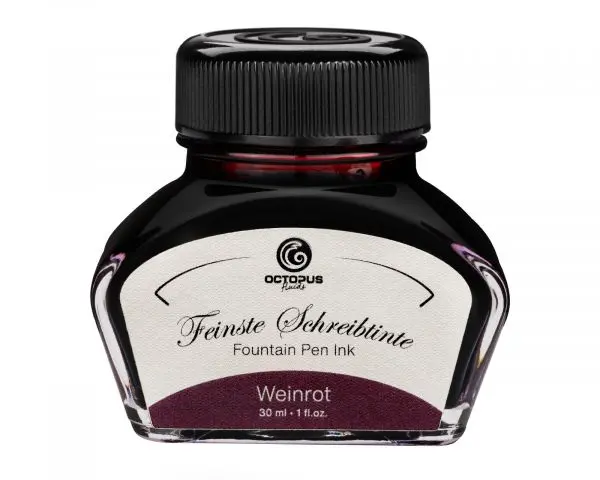 Octopus Fluids Füllhaltertinte Classic Weinrot 1
