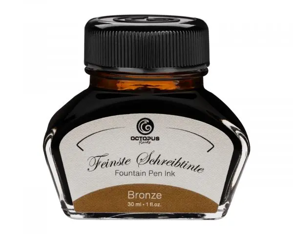 Octopus Fluids Klassische Füllhaltertinte Classic Bronze 1