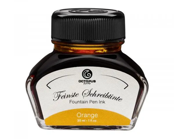 Octopus Fluids Füllhaltertinte Classic Schreibtinten Orange 1