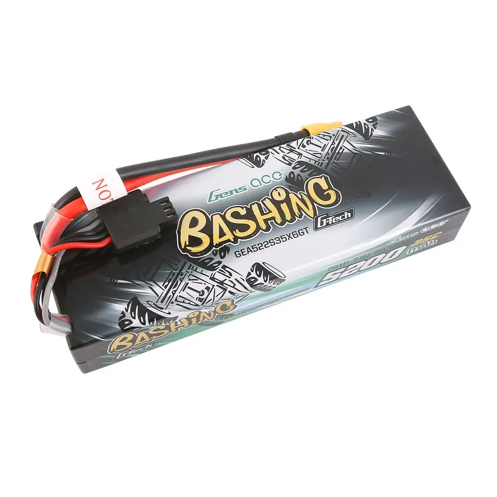 Gens Ace G-Tech Bashing 5200Mah 7.4V 35C 2S1p: Xt60 1