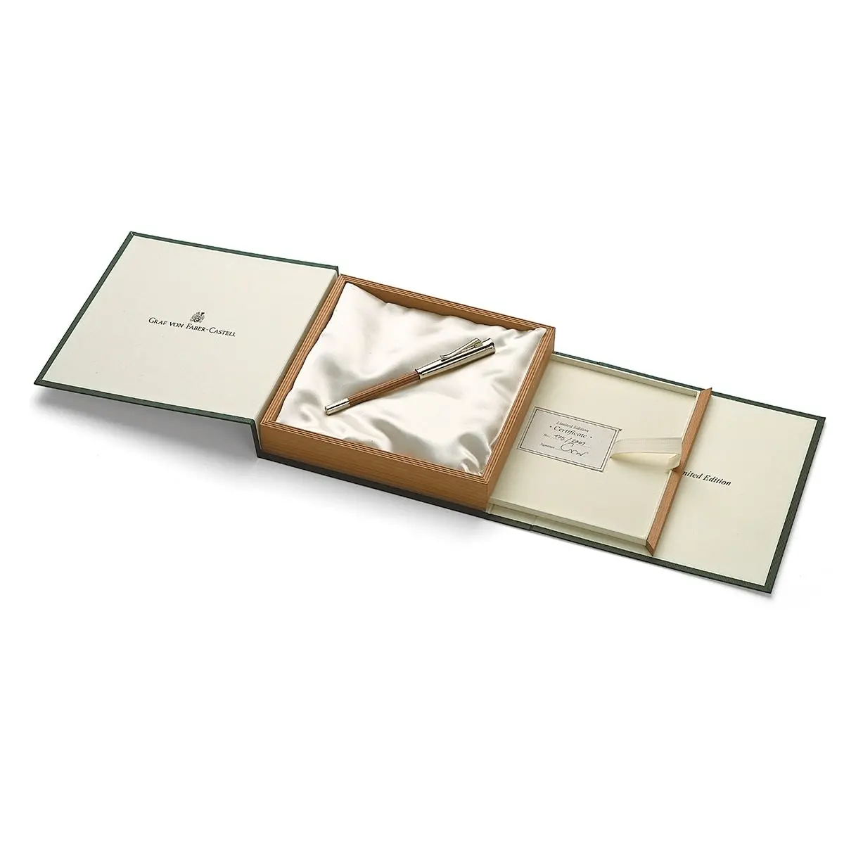 Graf Von Faber-Castell Bleistift Perfect Pencil Ltd. Edt., Weissgold, Whitegold, Bleistiftschutz Mit Eingebautem Spitzer, Silber 1