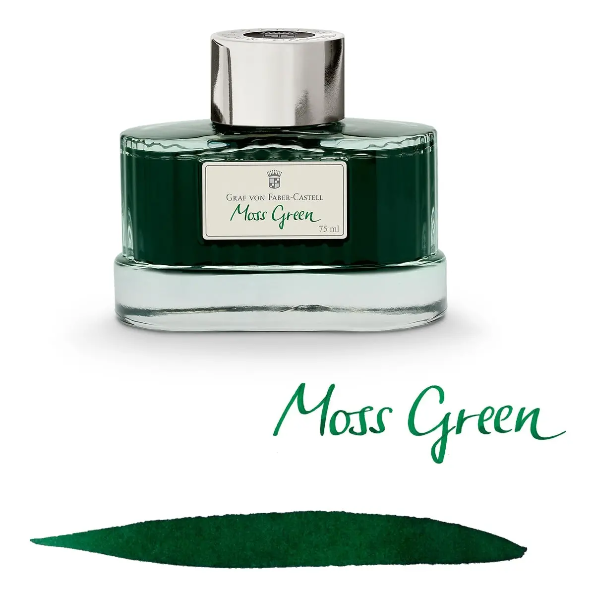 Graf Von Faber-Castell, Tintenglas, 75 Ml, Moss Green 1