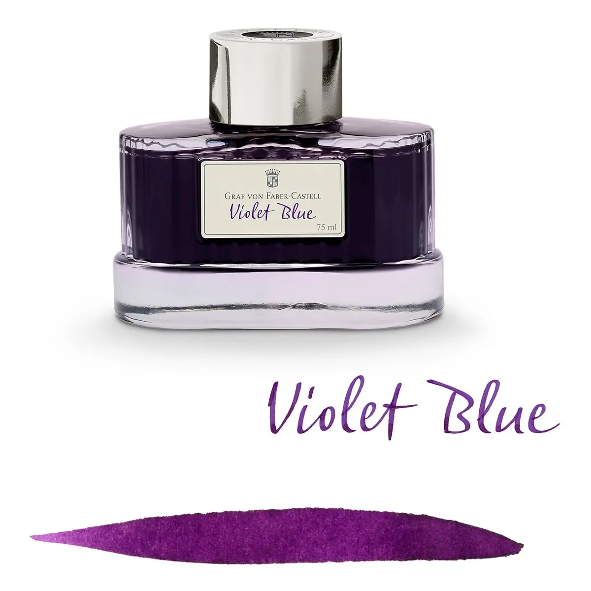 Graf Von Faber-Castell, Tintenglas Heritage, 75 Ml, Violet Blue 1